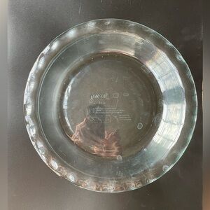 Vintage, Fluted Edge Pie Pan, 9.5 inches, by Pyrex
